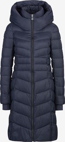 Dine'n'Dance Winter Coat 'Lea' in Blue: front