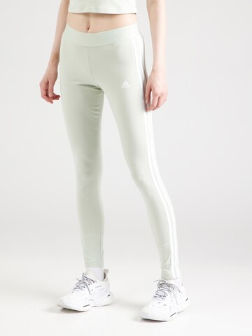 ADIDAS SPORTSWEAR Skinny Fit Спортен панталон 'Essential' в зелено: отпред