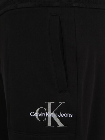 Calvin Klein Big & Tall Zúžený Kalhoty – černá
