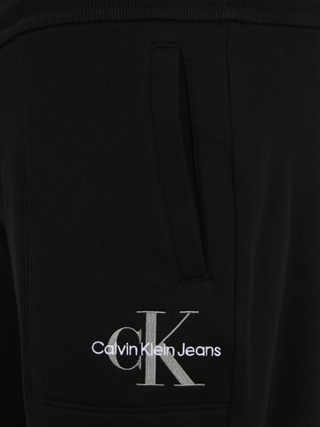 Calvin Klein Big & Tall Tapered Pants in Black