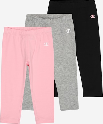 Skinny Leggings Champion Authentic Athletic Apparel en gris : devant