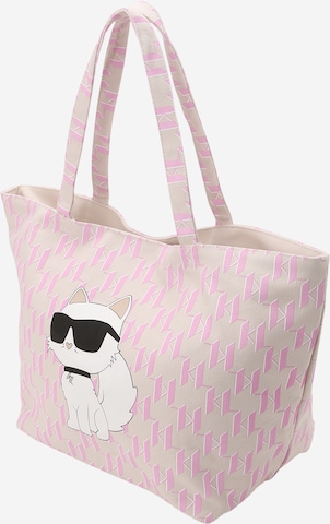 Karl Lagerfeld Μεγάλη τσάντα 'K/Ikonik 2.0' σε ροζ