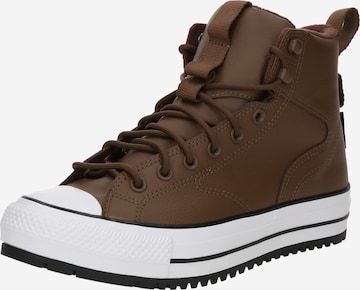 CONVERSE Korkeavartiset tennarit 'CTAS' värissä ruskea: etupuoli
