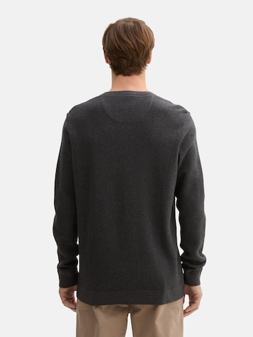 TOM TAILOR Pullover in Schwarz