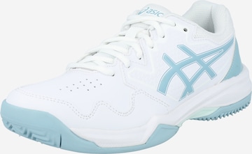 Chaussure de sport 'DEDICATE 7 CLAY' ASICS en blanc : devant