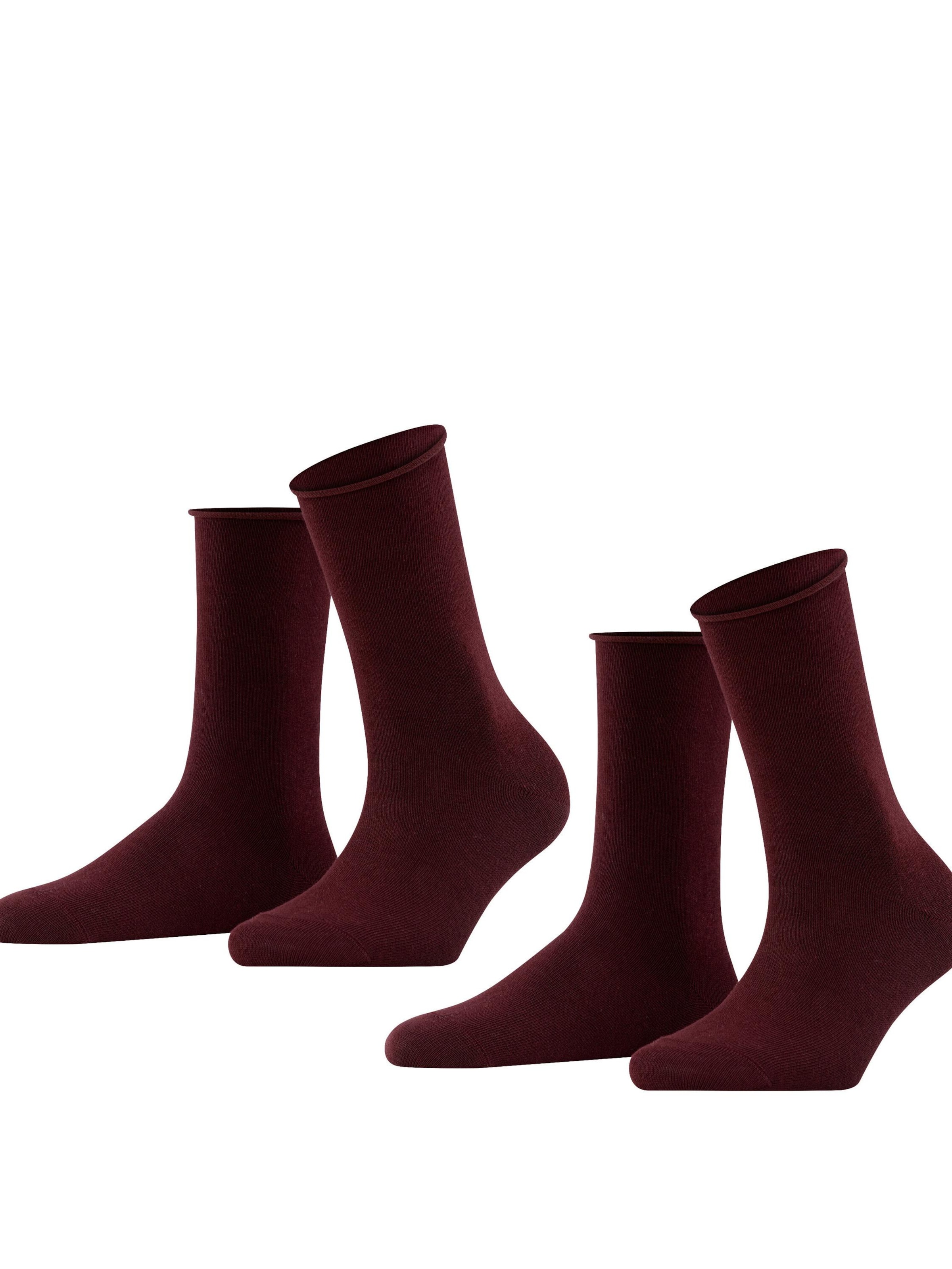 FALKE Socken 'Happy 2-Pack'‌‌‌‌‌‌‌‌ in Rot: Vorderseite