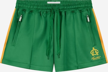Another Cotton Lab Loosefit Shorts 'Everyday' in Grün: Vorderseite