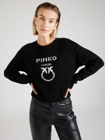 PINKO - Jersey 'BURGOS' en negro: frente