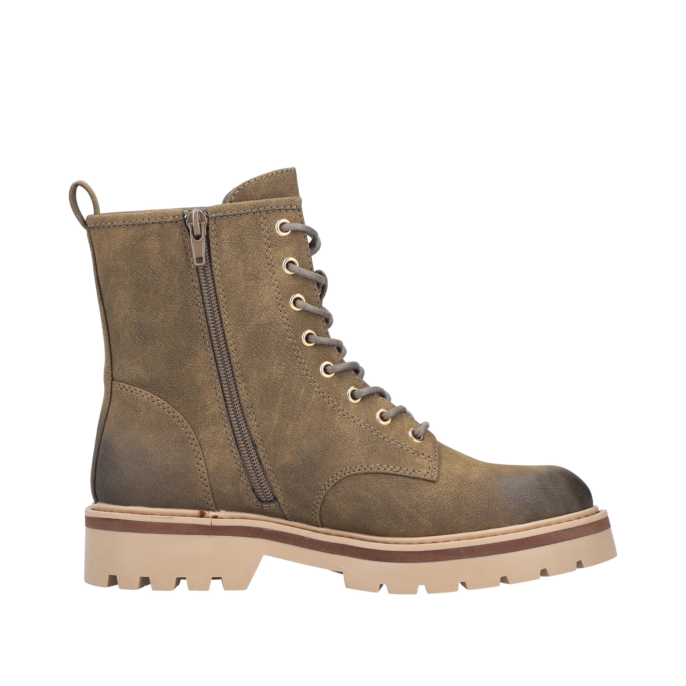 Rieker Schnürstiefel '91520' in Grün