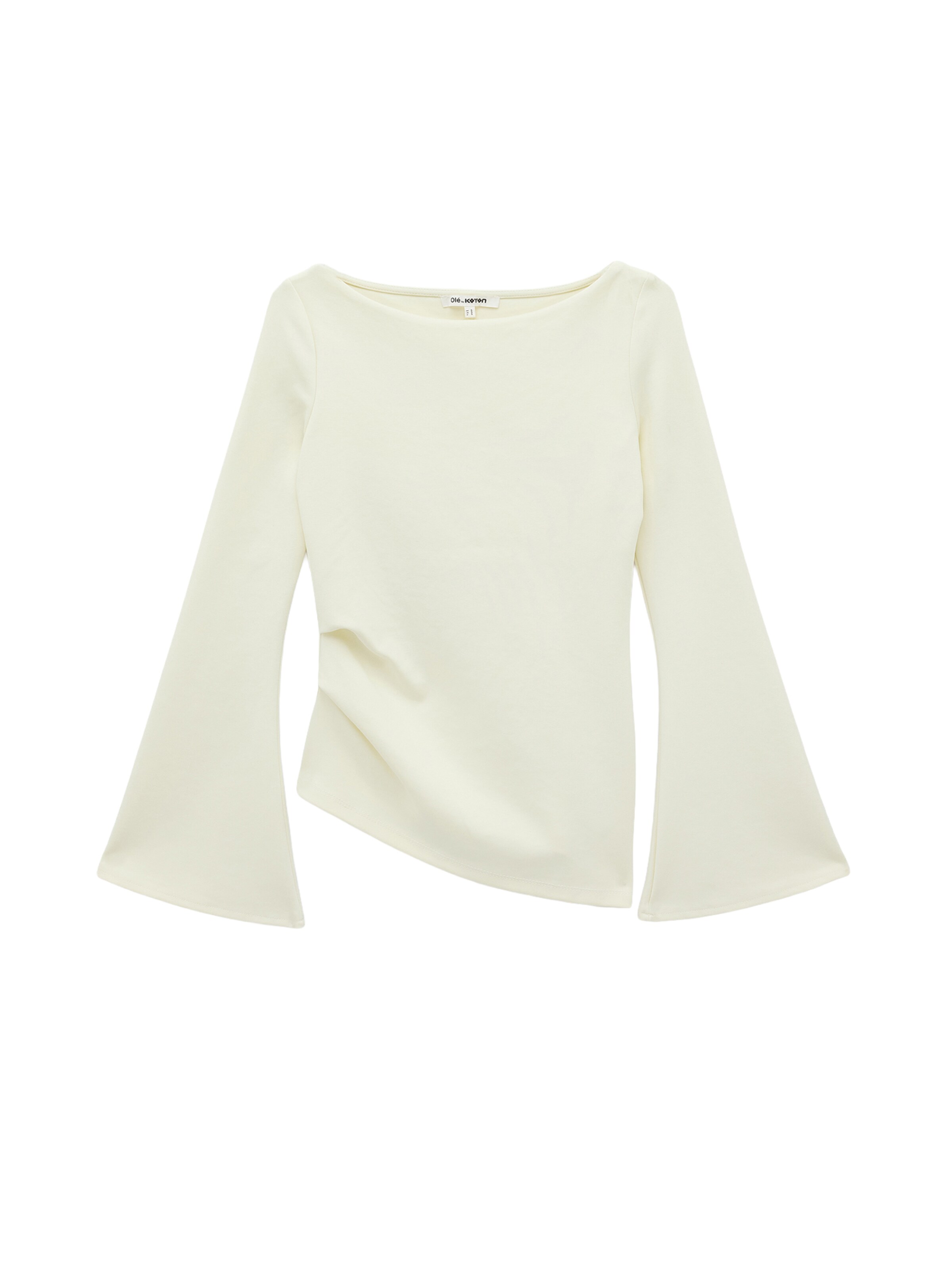 Koton Shirt in Beige: voorkant