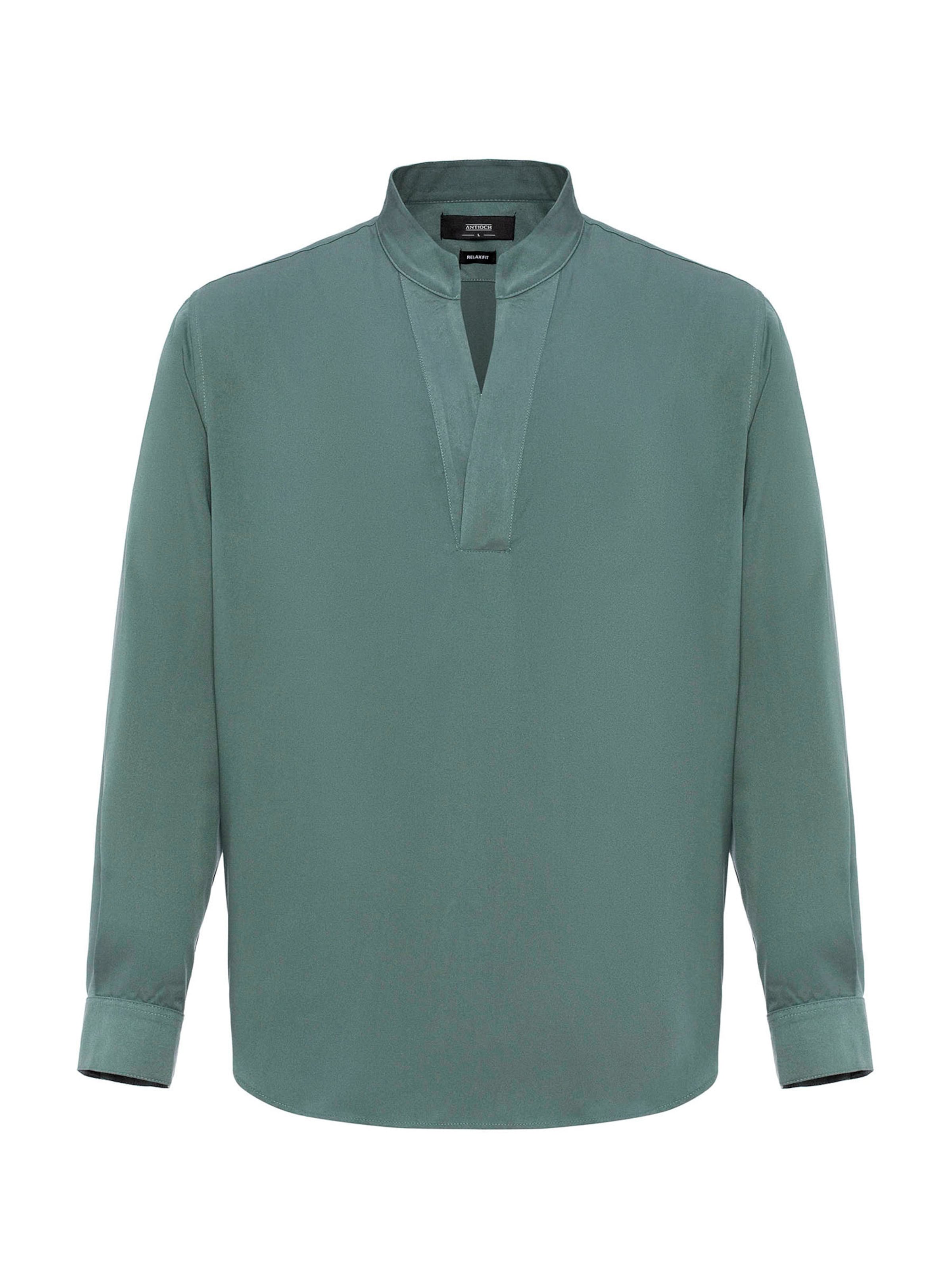Antioch - Regular Fit Camisa em verde: frente