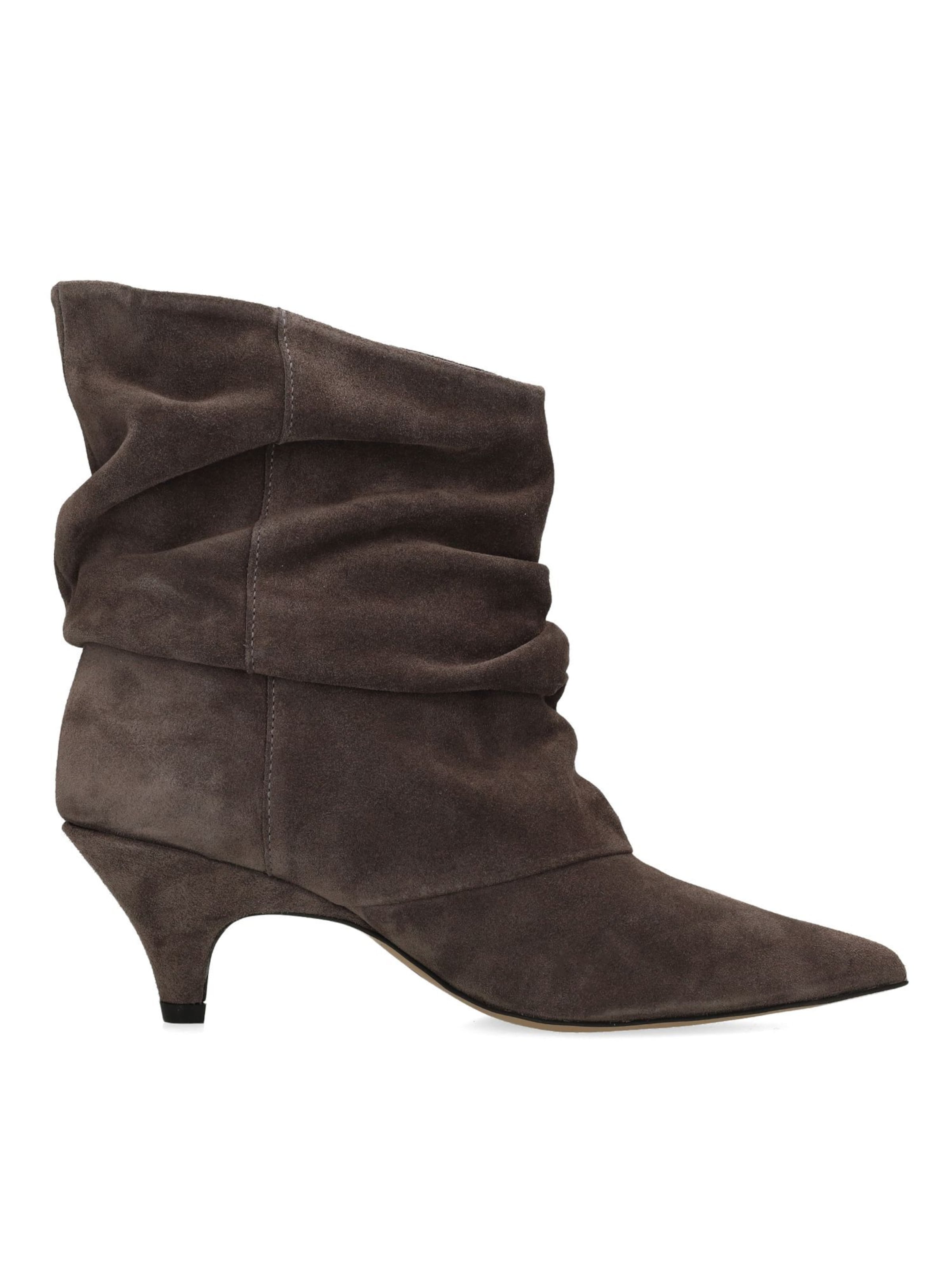 MANFIELD Stiefelette in Grau