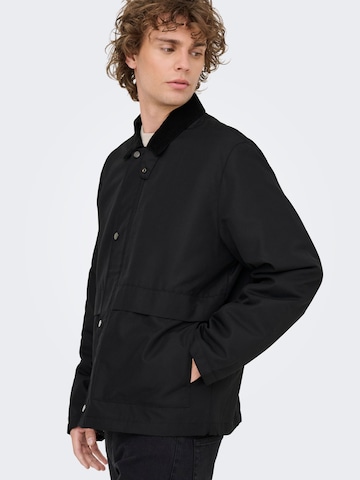 Only & Sons Tussenjas 'ONSKOSMO' in Zwart