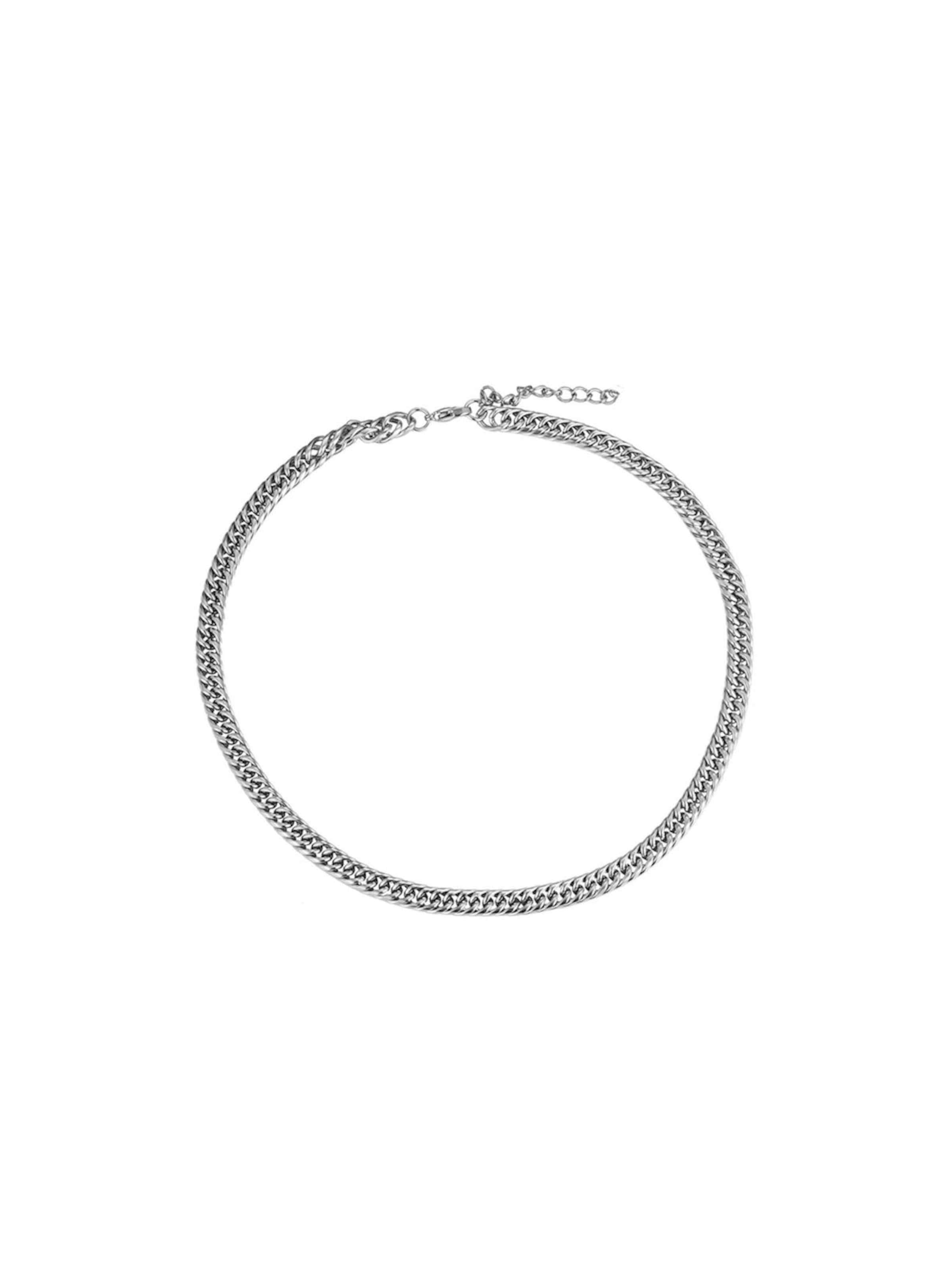 Cala Rose Necklace 'ANOUK' in Silver: front