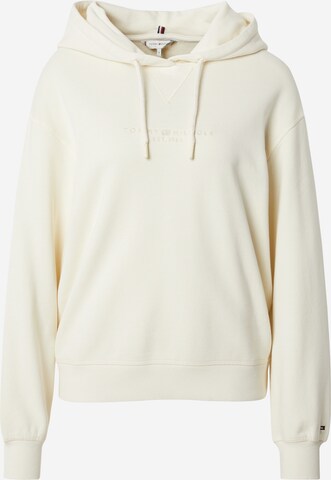 TOMMY HILFIGER Sweatshirt in Beige: predná strana