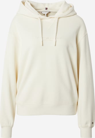 TOMMY HILFIGER Sweatshirt in Beige: voorkant