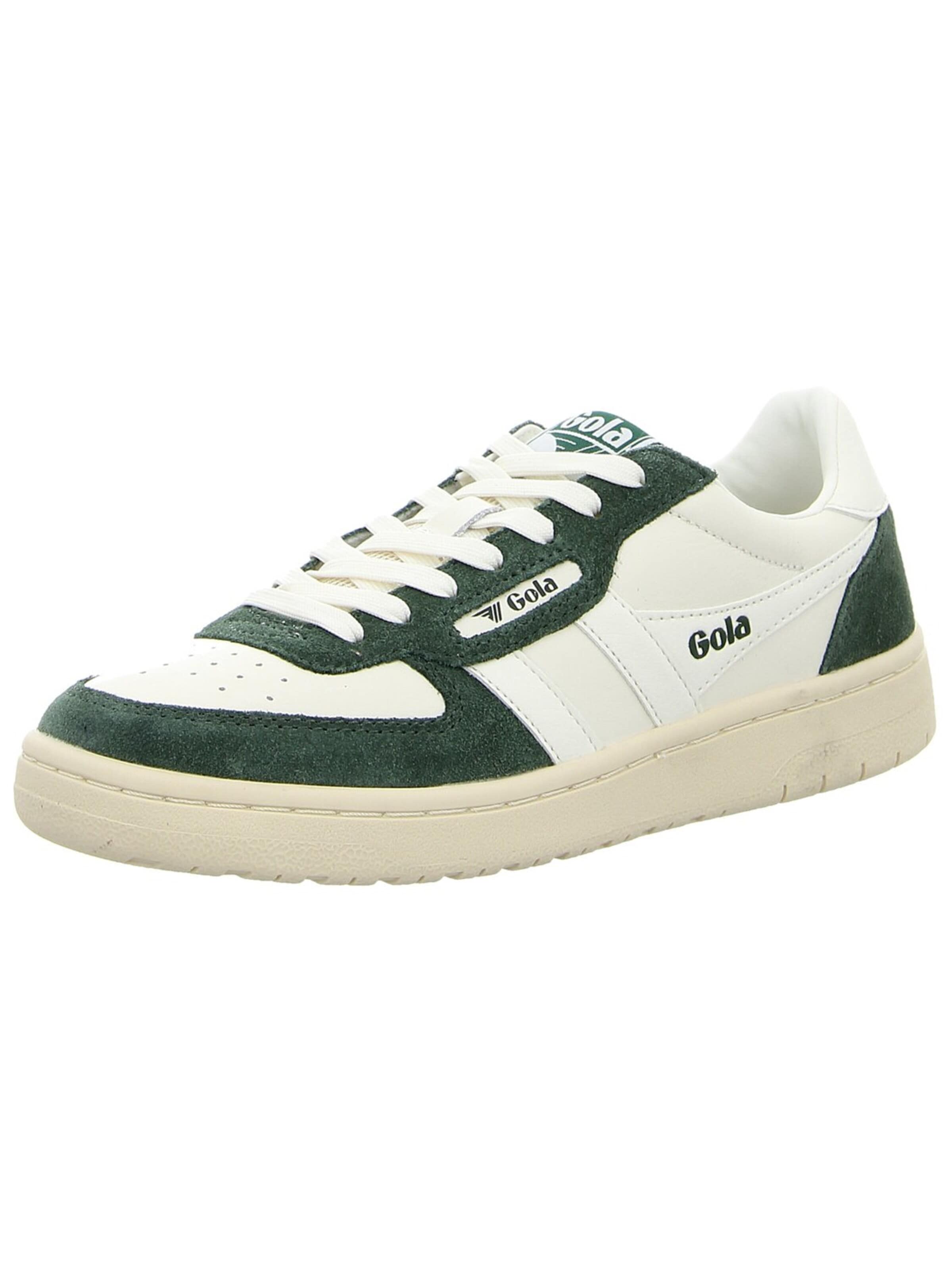 Gola Athletic Lace-Up Shoes in White: front