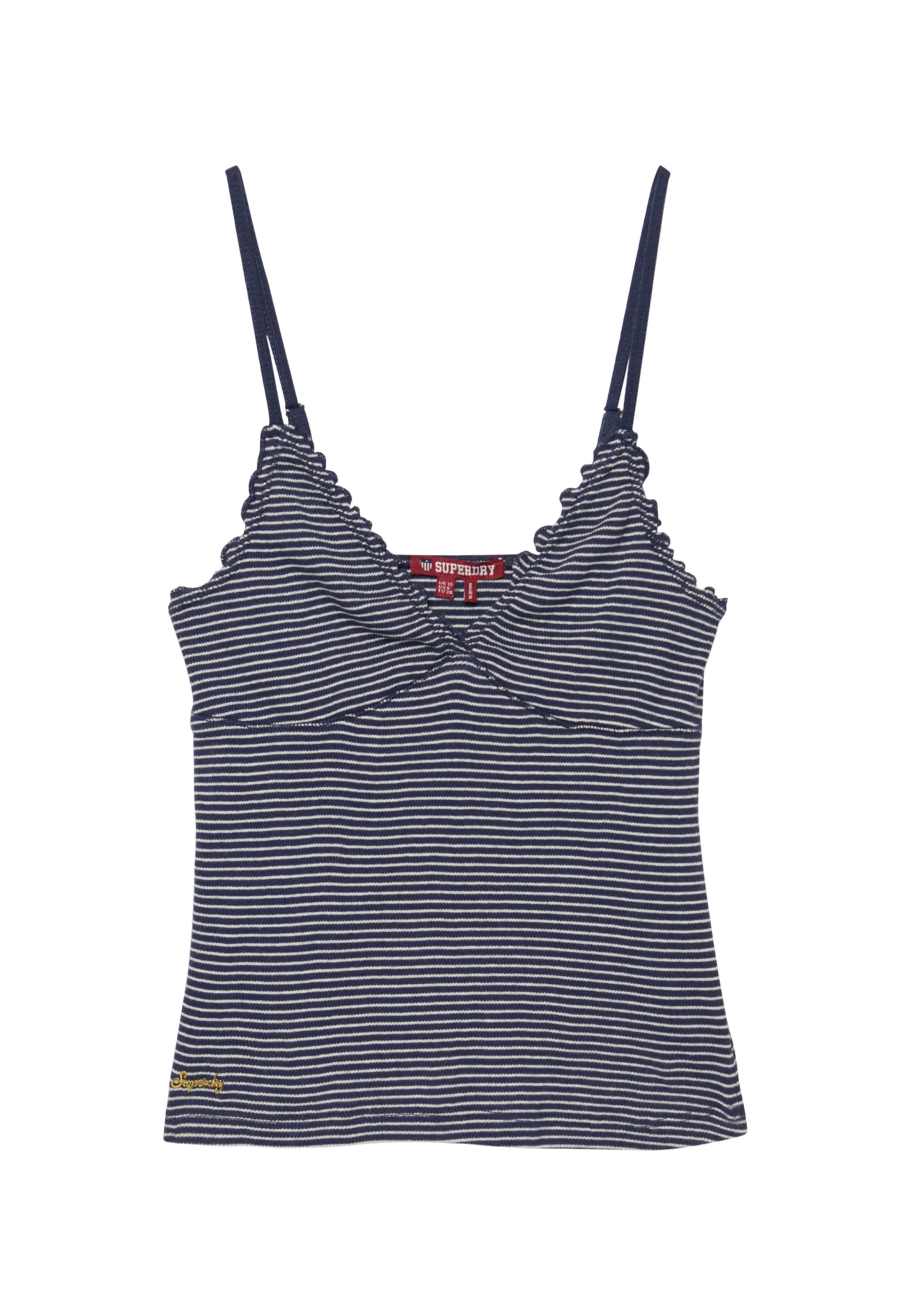 Superdry & Co Top 'Athletic Essentials' in Blau: Vorderseite