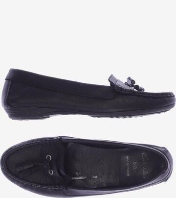 CLARKS Flats & Loafers in 38,5 in Black: front