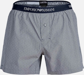 Boxer di Emporio Armani in blu: frontale