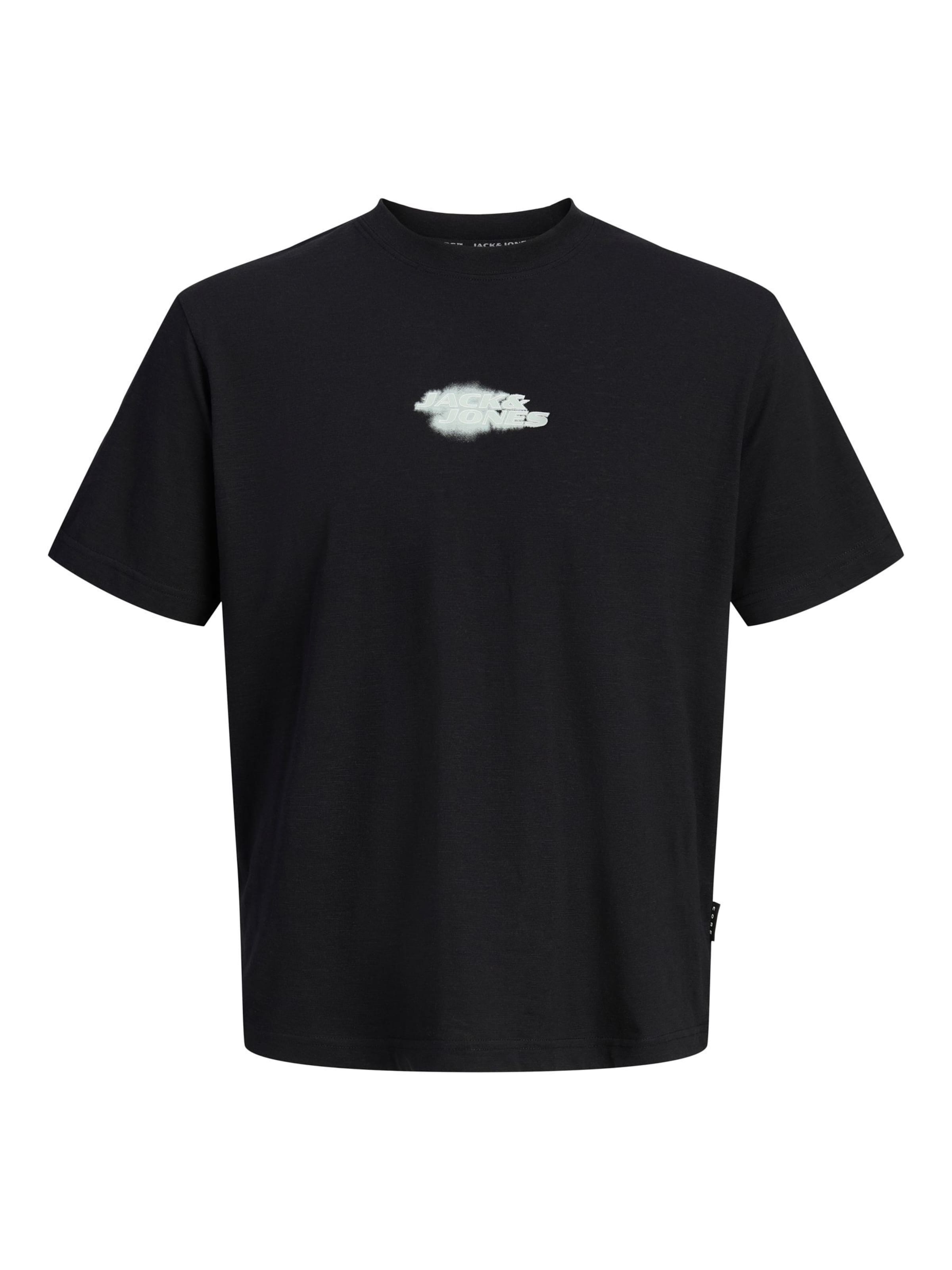 JACK & JONES Shirt in Zwart: voorkant