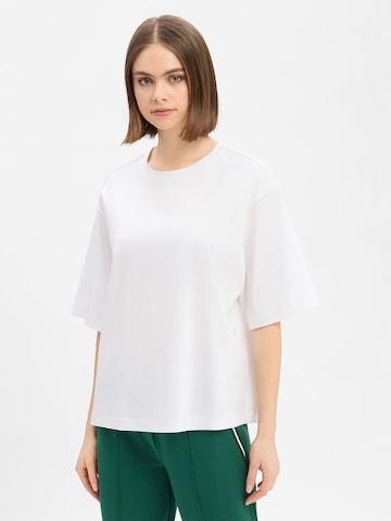 T-shirt oversize 'Pinara' DRYKORN en blanc : devant