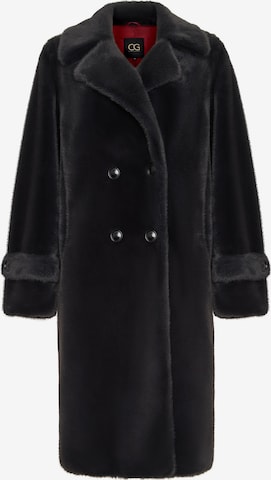 Manteau d’hiver CESARE GASPARI en noir : devant