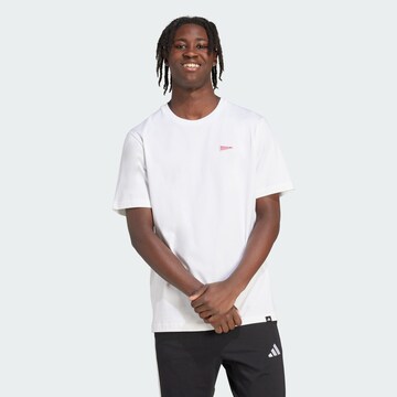T-Shirt fonctionnel ADIDAS SPORTSWEAR en blanc : devant