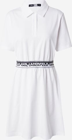 Karl Lagerfeld Φόρεμα σε λευκό: μπροστά