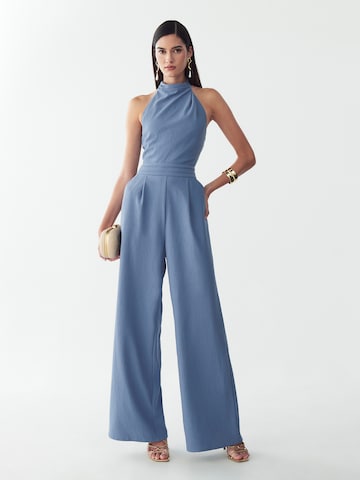 BWLDR Jumpsuit 'Alma' in Blauw: voorkant