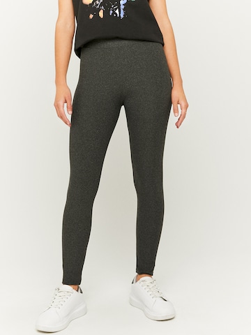 Tally Weijl Skinny Leggings in Zwart: voorkant