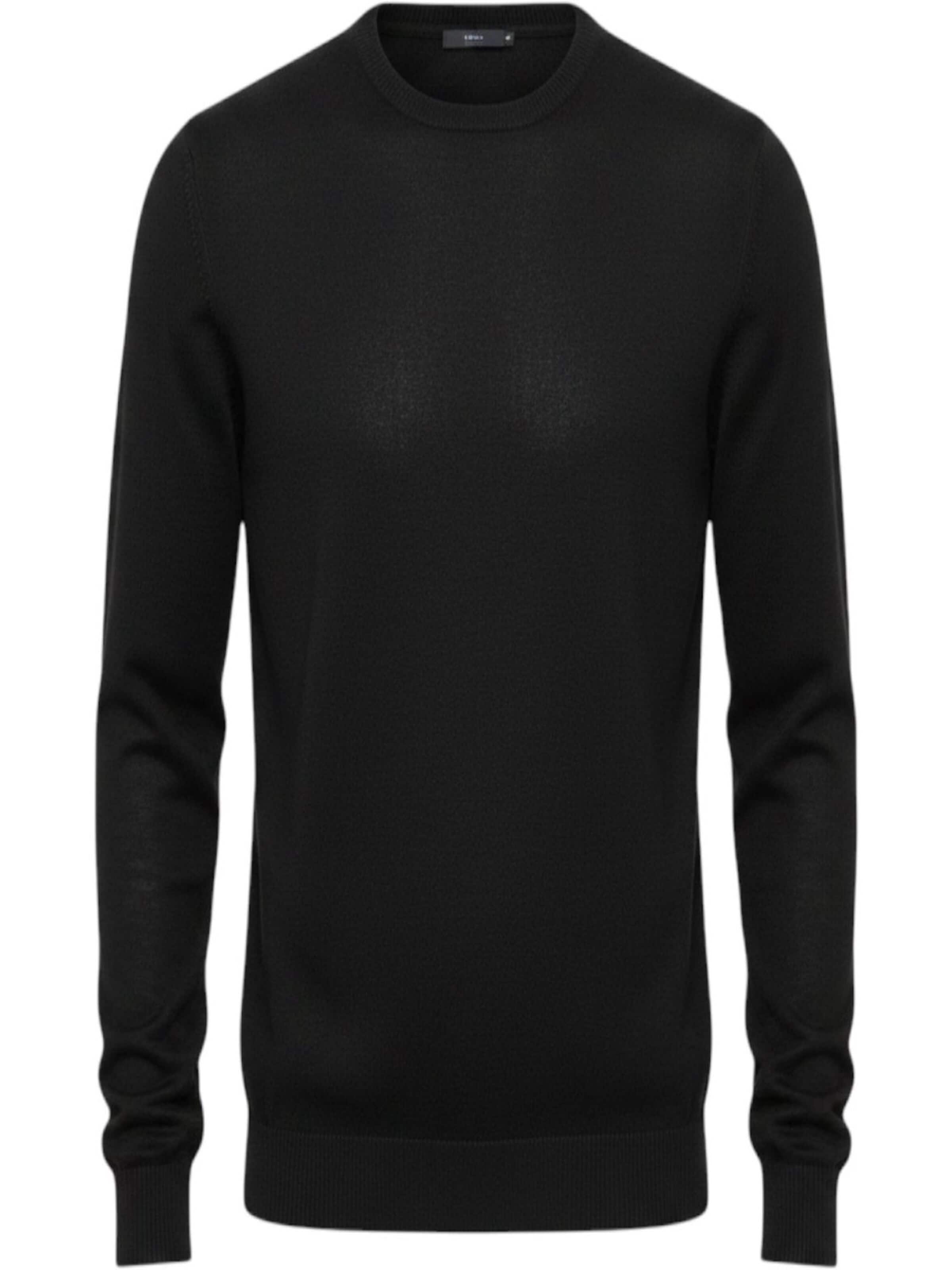 Ramsey Knit Cardigan in Black: front