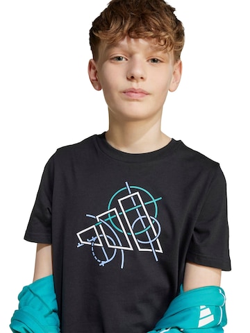 ADIDAS SPORTSWEAR Μπλουζάκι σε μαύρο