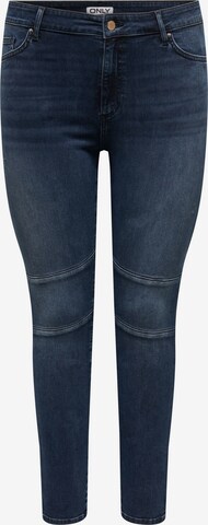 ONLY Carmakoma Skinny Jeans 'Willy' i blå: forside