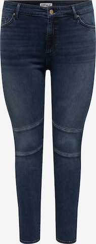 ONLY Carmakoma Skinny Jeans 'Willy' i blå: forside