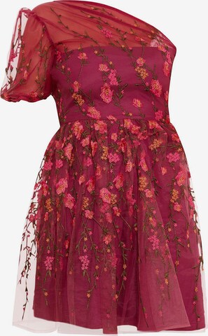 Chi Chi London Dress in Red: front