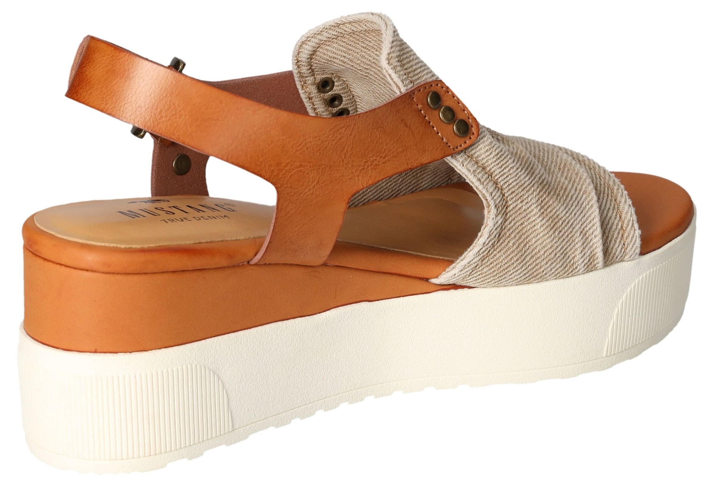 MUSTANG Sandale in Beige