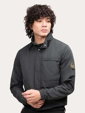 Giacca per outdoor ' Atlas Leichte Windjacke ' di JACK1T in nero: frontale
