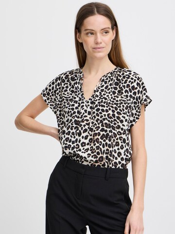 b.young Blouse in Zwart: voorkant