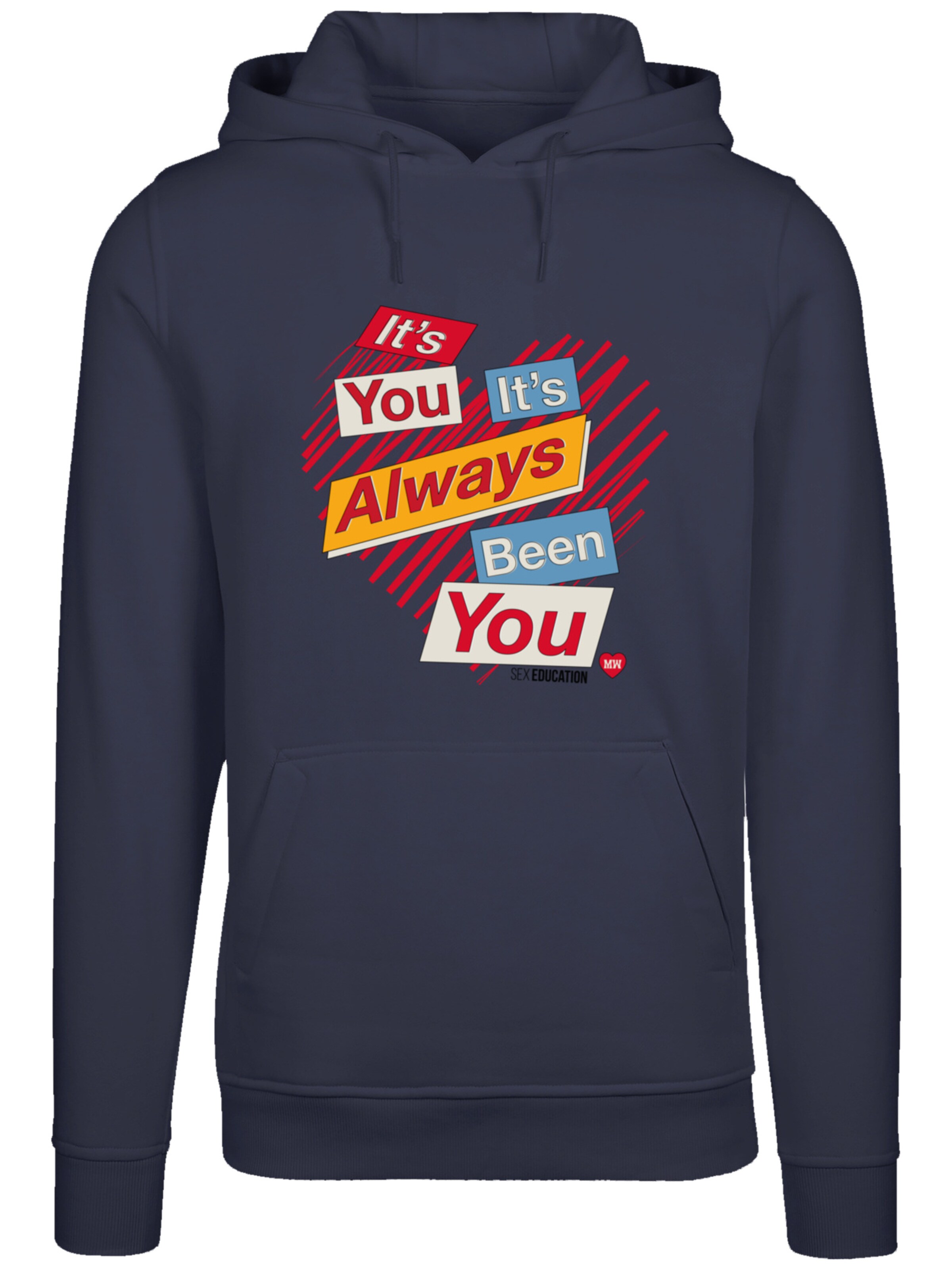 F4NT4STIC Sweatshirt 'Sex Education Netflix TV Series' in Blau: Vorderseite