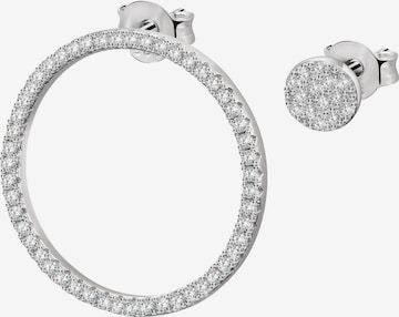 CHRIST Earrings in Silver: front