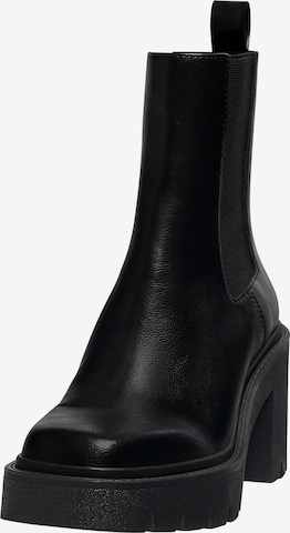 Pull&Bear Chelsea Boots in Schwarz: predná strana