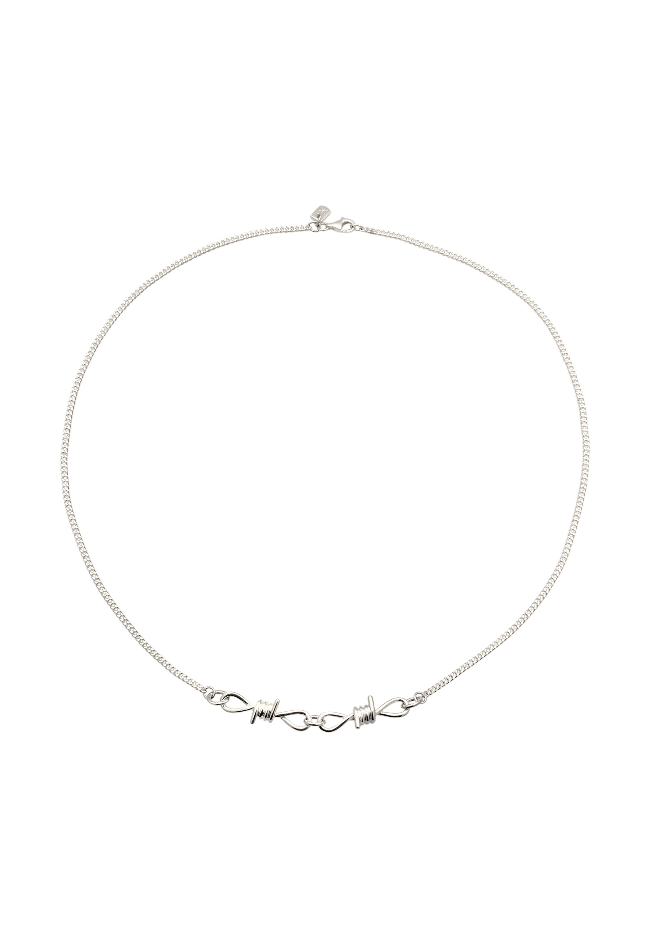 KUZZOI Ketting in Zilver: voorkant