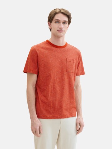 TOM TAILOR - Camisa em laranja: frente