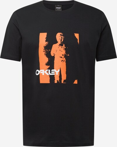OAKLEY T-Shirt fonctionnel 'Jonny' en orange foncé / noir / blanc, Vue avec produit