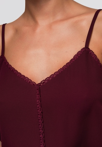 Ombre Top ' OW-TS-E0057' in Red