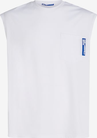 KARL LAGERFELD JEANS T-shirt i vit: framsida