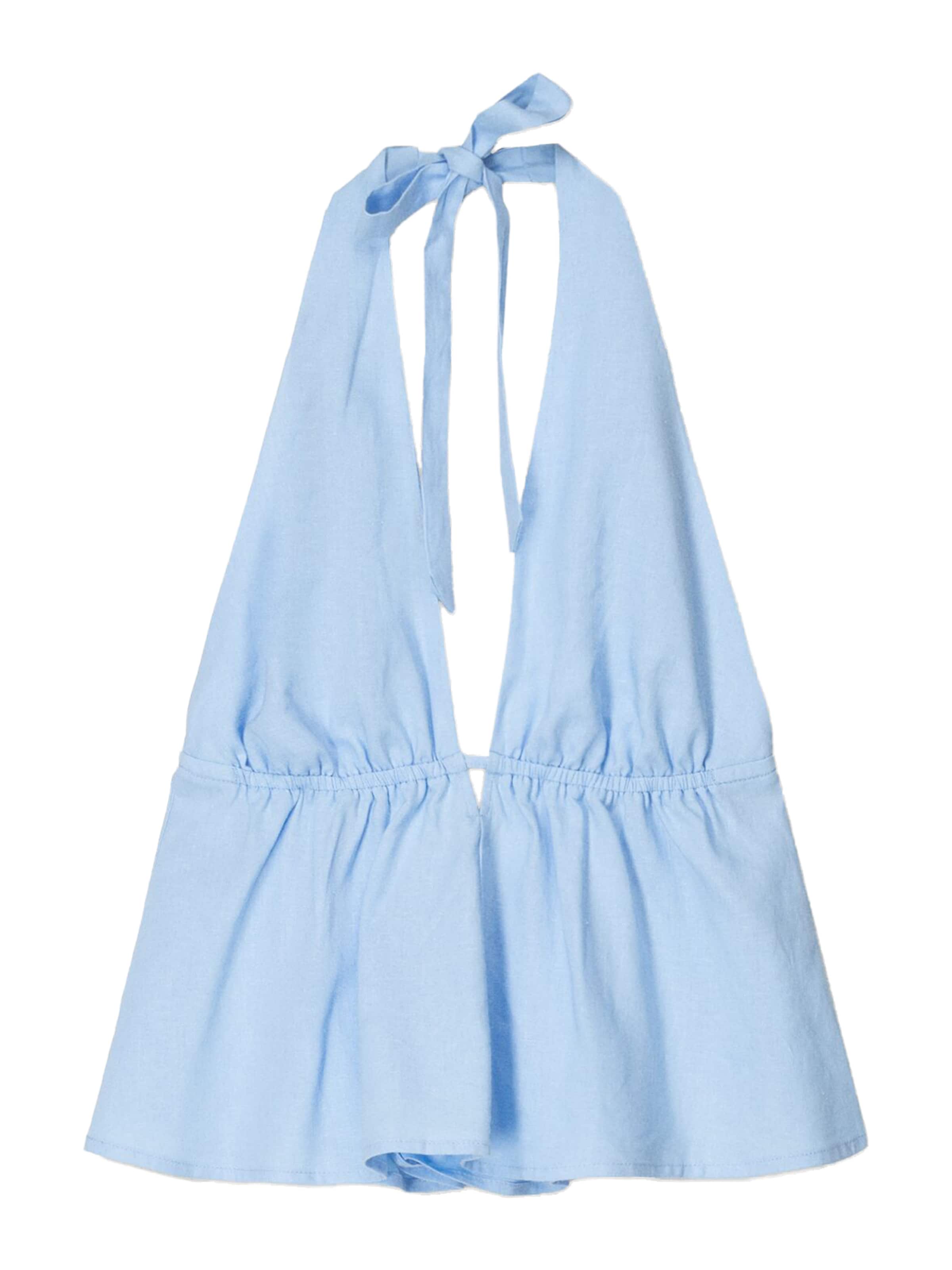 Bershka Topp i blå: framsida