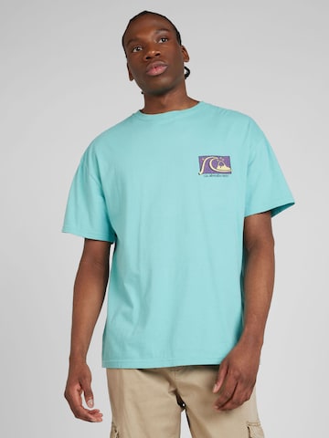 T-Shirt 'TAKE US BACK' QUIKSILVER en bleu