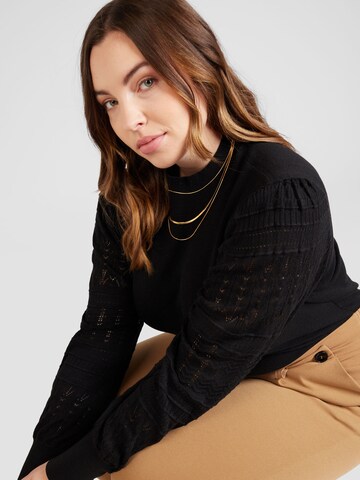 Pulover de la Vero Moda Curve pe negru